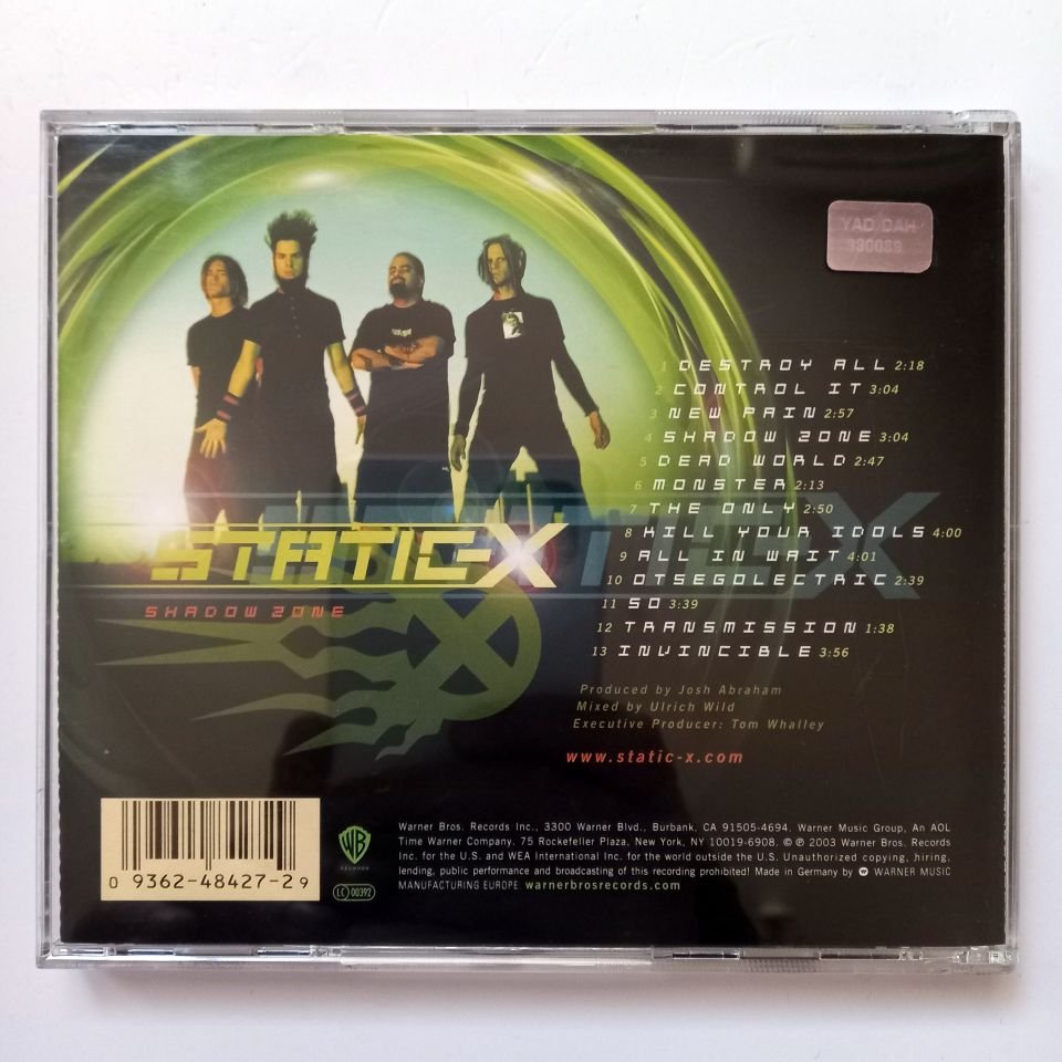STATIC-X – SHADOW ZONE (2003) - CD 2.EL