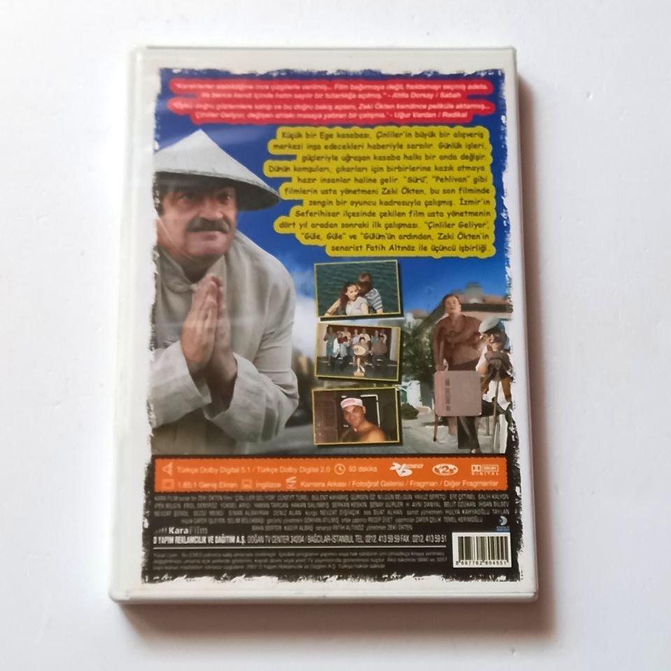 ÇİNLİLER GELİYOR CÜNEYT GÜREL, BÜLENT KAYABAŞ, NİLGÜN BELGÜN - YÖN.: ZEKİ ÖKTENK - DVD 2.EL