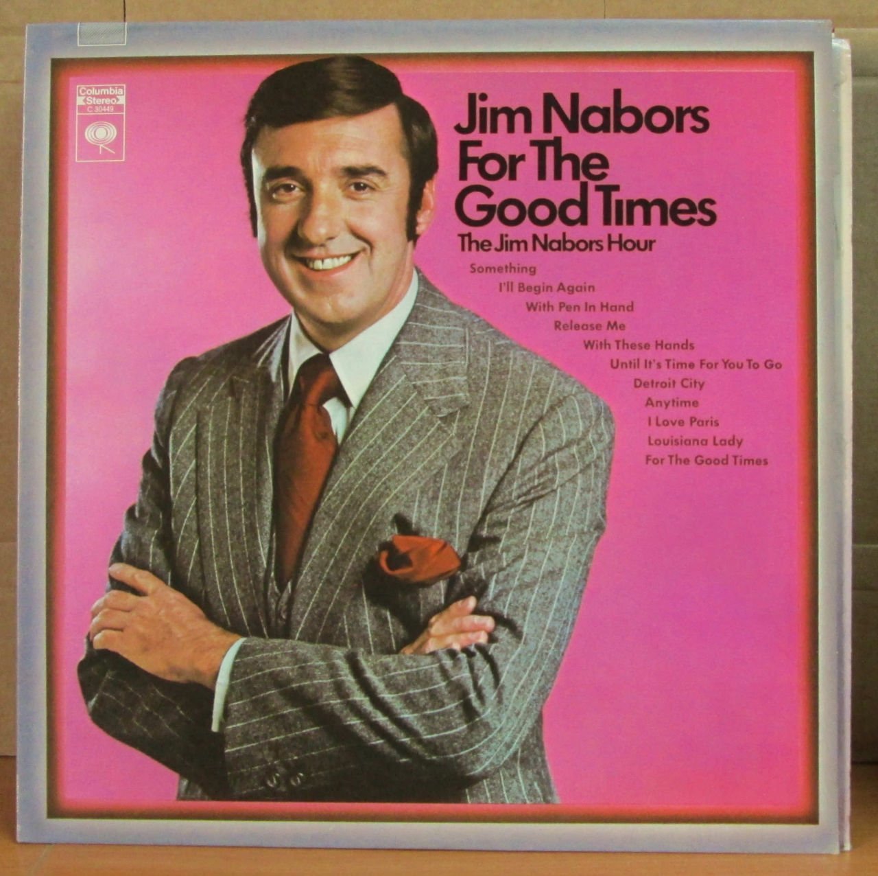JIM NABORS - FOR THE GOOD TIMES LP 2.EL