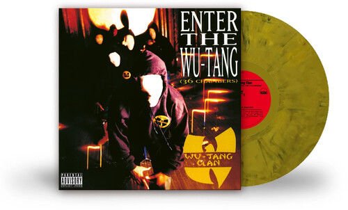 WU-TANG CLAN – ENTER THE WU-TANG (36 CHAMBERS) (1993) LP 2023 GOLD MARBLED VINYL RENKLİ SIFIR PLAK