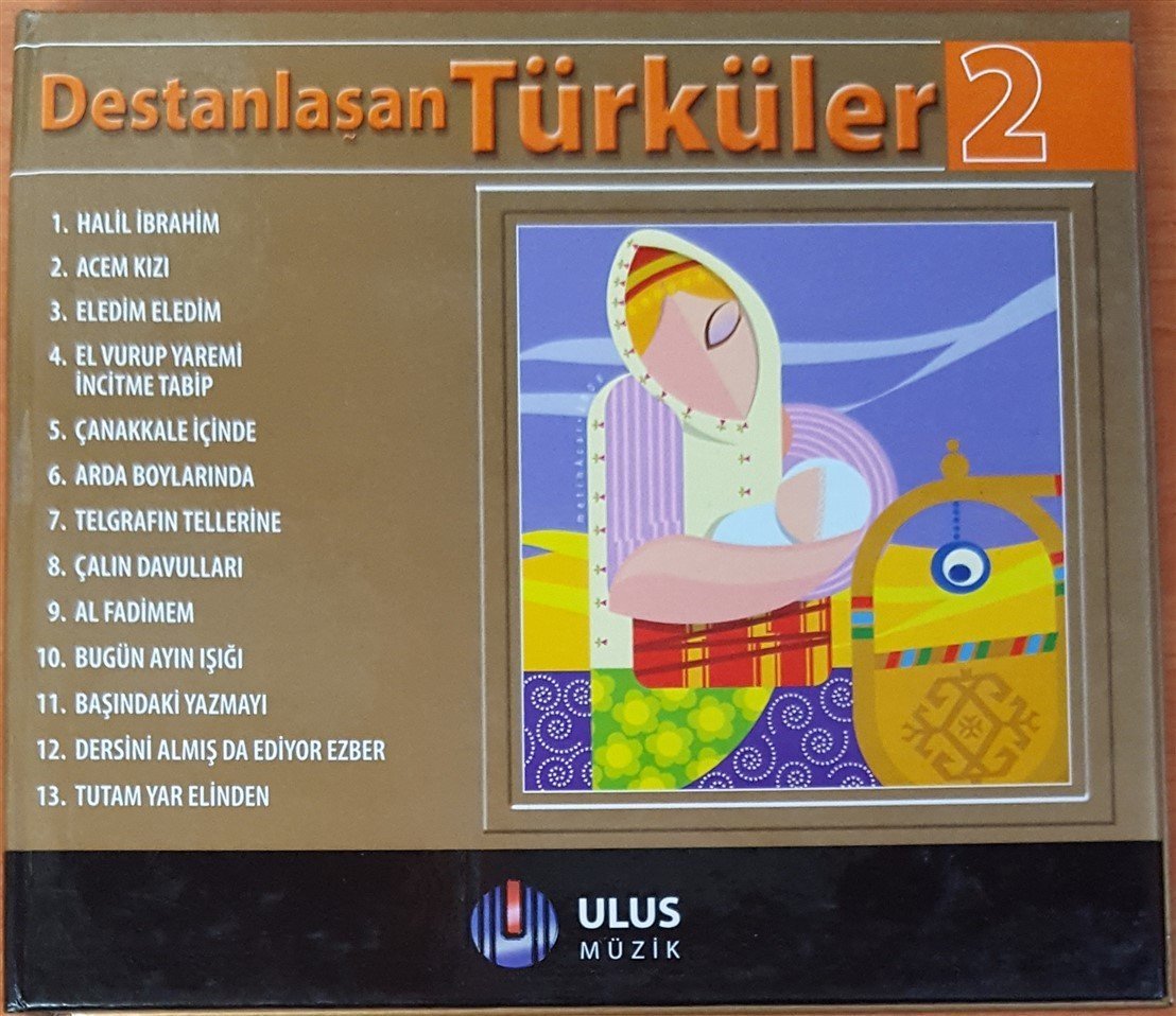 DESTANLAŞAN TÜRKÜLER 2 CD 2.EL