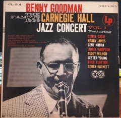 BENNY GOODMAN CARNEGIE HALL JAZZ CONCERT VOL.1 - PLAK 2.EL