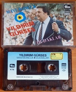 YILDIRIM GÜRSES - MAVİ BONCUK / DUDAKLAR (1988) - KASET 2.EL