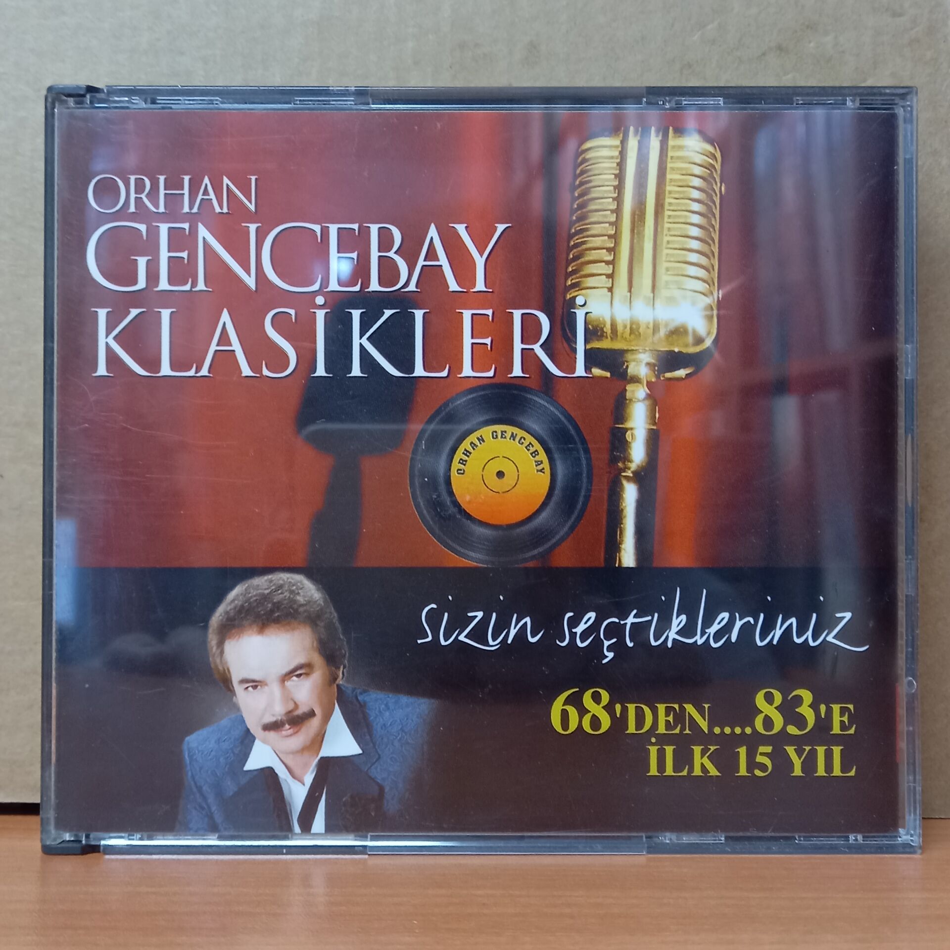 ORHAN GENCEBAY - ORHAN GENCEBAY KLASİKLERİ / SİZİN SEÇTİKLERİNİZ / 68'DEN 83'E İLK 15 YIL (1998) - CD 2.EL