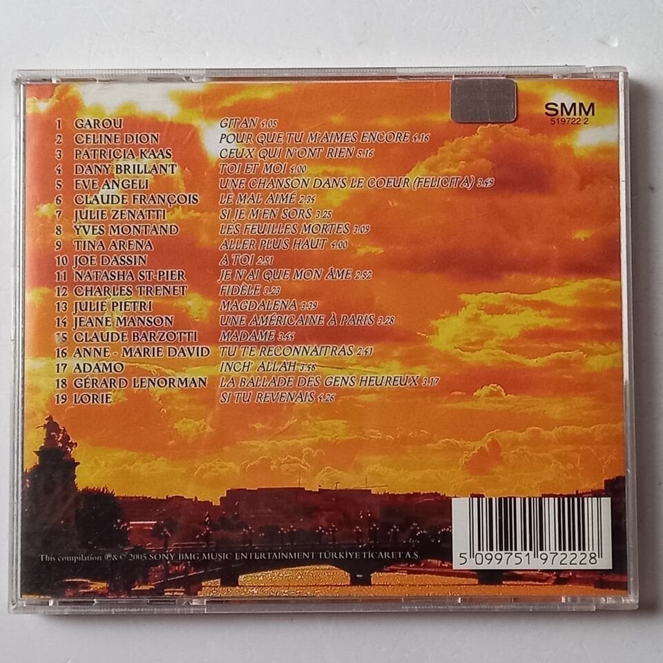 VIVE LA FRANCE 4 - GAROU, CELINE DION, PATRICIA KAAS, DANY BRILLANT, YVES MONTAND (2005) - CD 2.EL