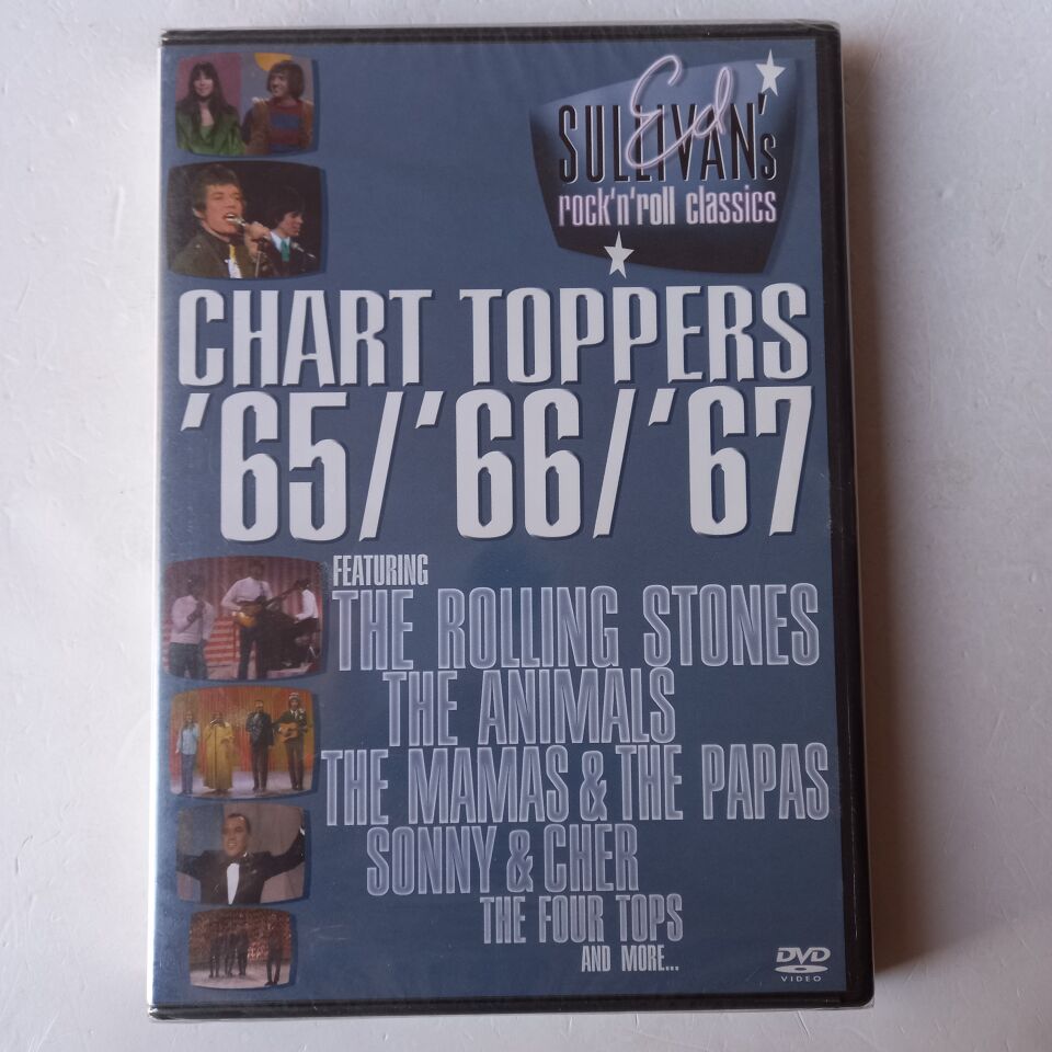 ED SULLIVAN'S ROCK 'N' ROLL CLASSICS - CHART TOPPERS '65/'66/'67 (2004) - DVD AMBALAJINDA SIFIR