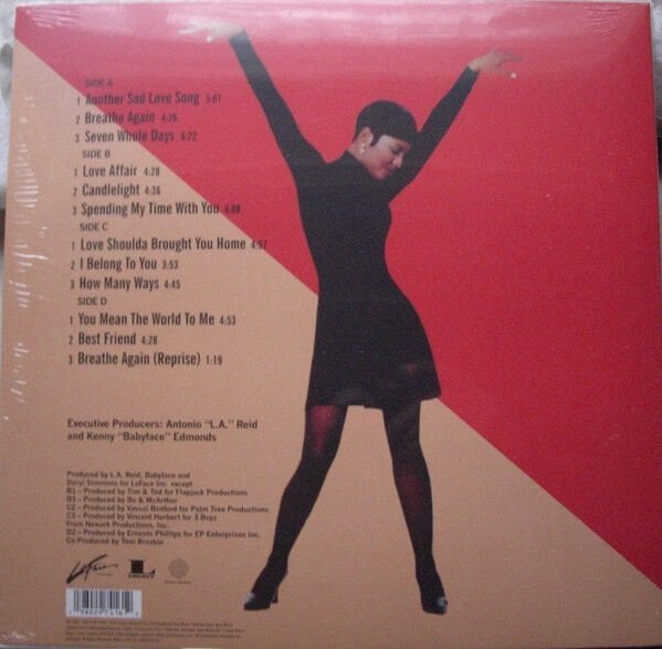 TONI BRAXTON - TONI BRAXTON (1993) - 2LP 2026 EDITION SIFIR PLAK