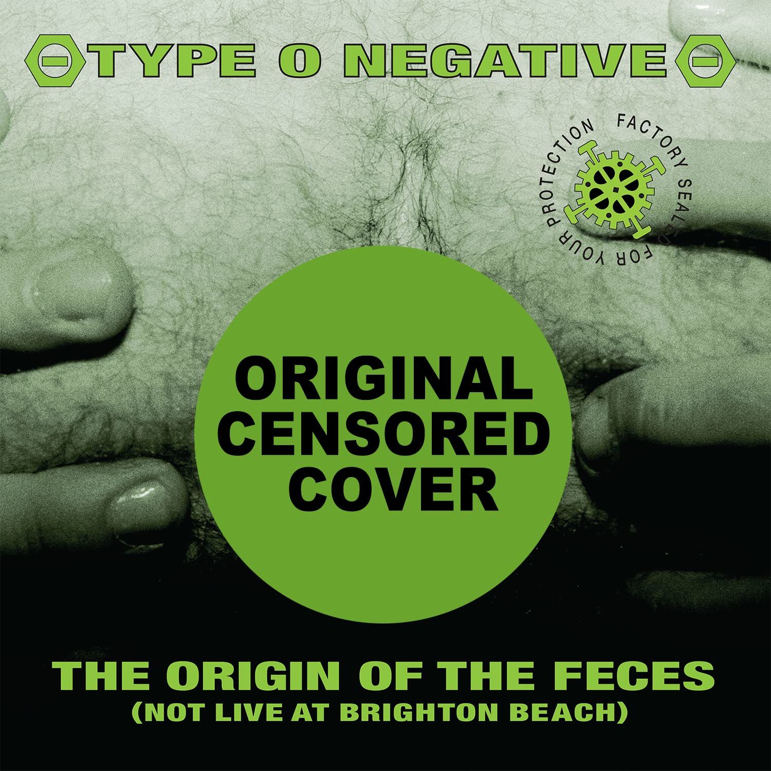 TYPE O NEGATIVE - THE ORIGIN OF THE FECES (1992) - 2LP 2022 COLOURED EDITION SIFIR PLAK