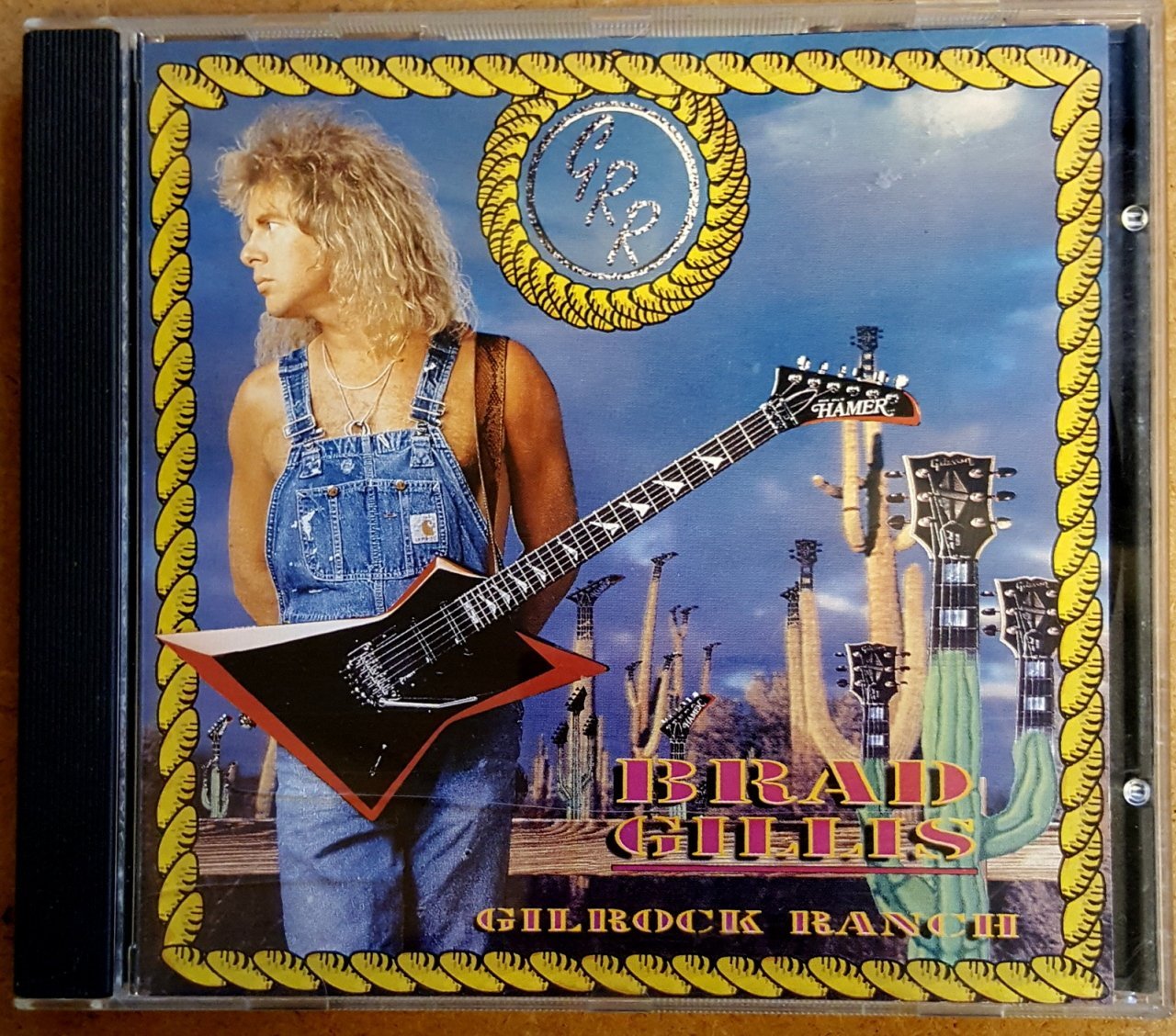 BRAD GILLIS (NIGHT RANGER) GILROCK RANCH (1993) CD 2.EL