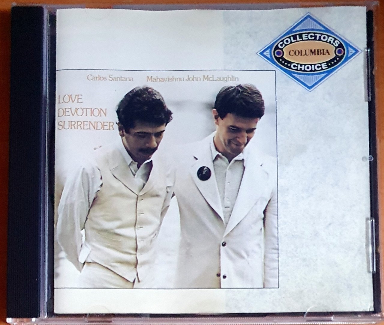 SANTANA / MAHAVISHNU JOHN MCLAUGHLIN - LOVE DEVOTION SURRENDER (1973) - CD 1992 REISSUE 2.EL