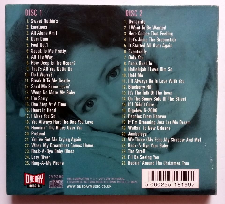 BRENDA LEE – THE VERY BEST OF BRENDA LEE / 50 ORIGINAL RECORDINGS (1999) - 2CD 2.EL