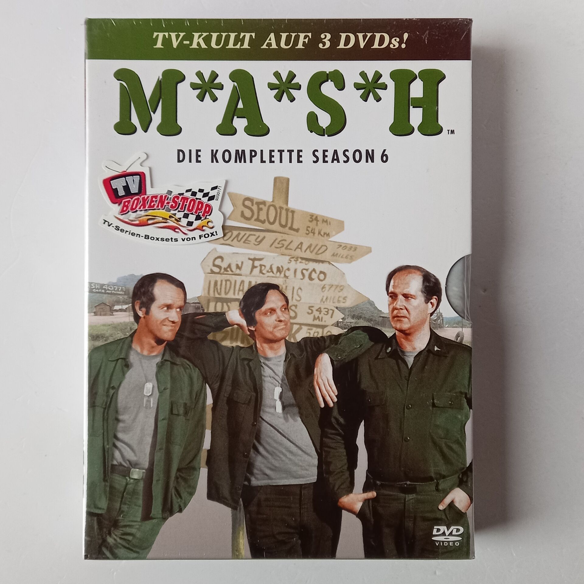 M*A*S*H - THE COMPLETE SEASON 6 - 3DVD AMBALAJINDA SIFIR