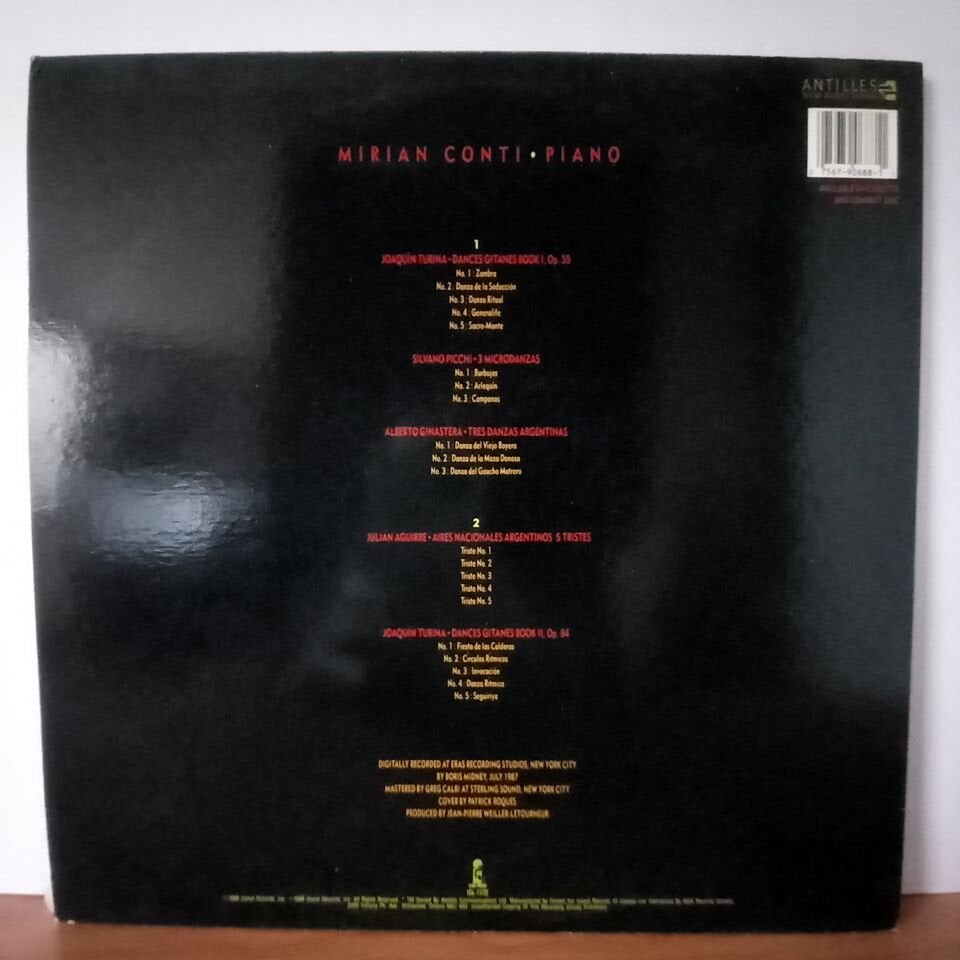 MIRIAN CONTI – GYPSY DANCES (1988) - LP 2.EL PLAK