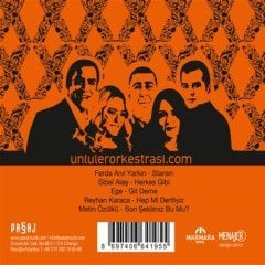 EXTRA ORCHESTRA - EXTRA ŞARKILAR (2014) - CD FERDA ANIL YARKIN EGE SİBEL ALAŞ REYHAN KARACA SIFIR