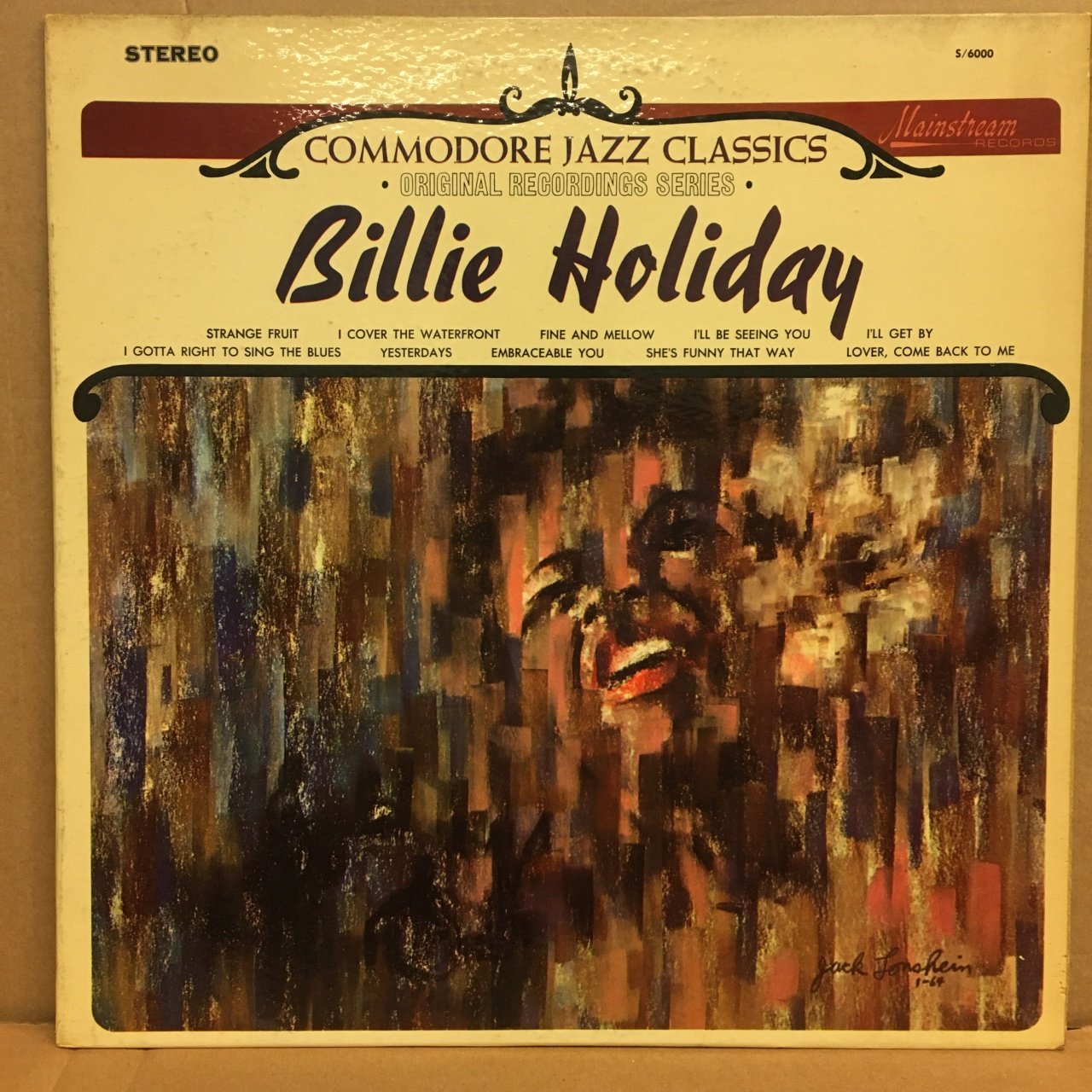 BILLIE HOLIDAY - COMMODORE JAZZ CLASSICS 2.EL PLAK