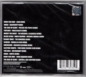 LADY GAGA - BORN THIS WAY THE REMIX (2011) - CD AVRUPA MÜZİK LİSANS SIFIR