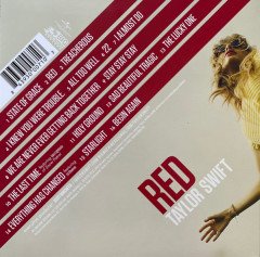 TAYLOR SWIFT - RED (2012) - 2LP 2016 EDIITION SIFIR PLAK