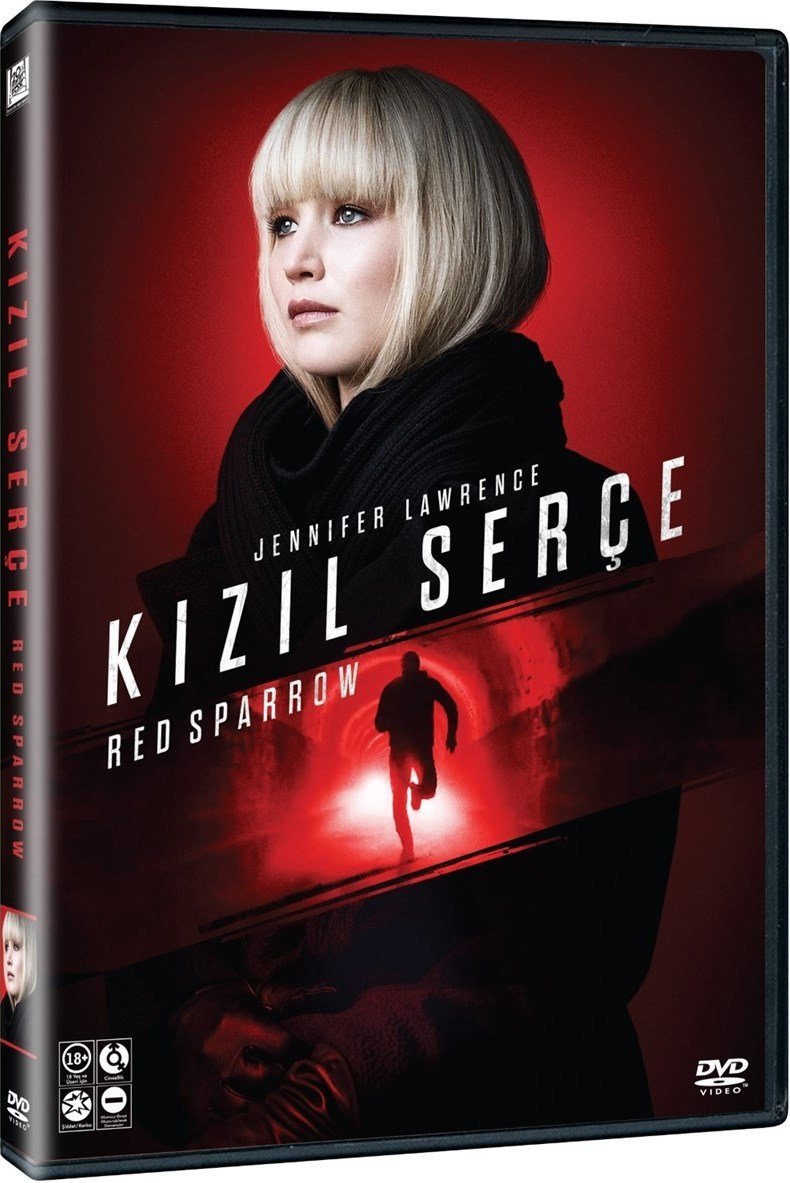 KIZIL SERÇE - RED SPARROW - JENNIFER LAWRENCE - JEREMY IRONS - DVD 2.EL