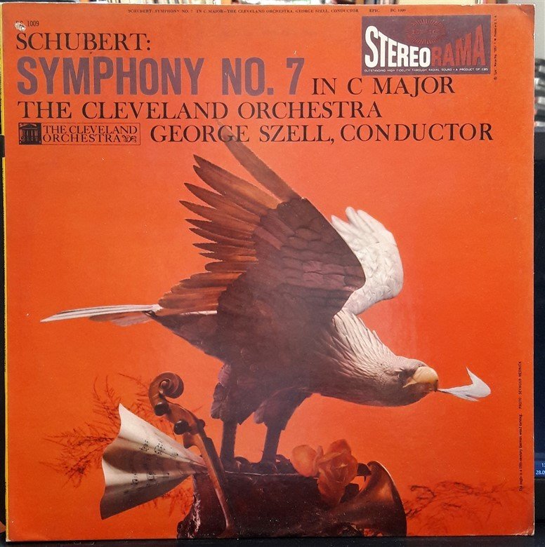 SCHUBERT: SYMPHONY NO.7, CLEVELAND ORCHESTRA, GEORGE SZELL - PLAK 2.EL