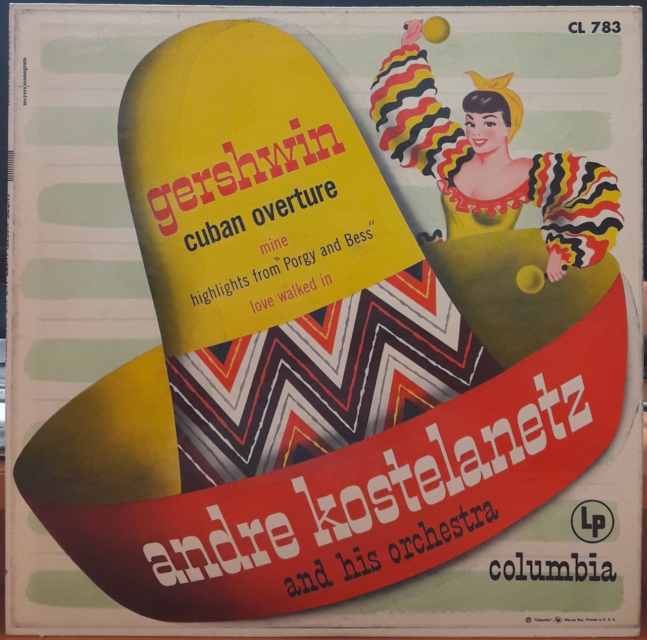 ANDRE KOSTELANETZ - GERSHWIN CUBAN OVERTURE - PLAK 2.EL