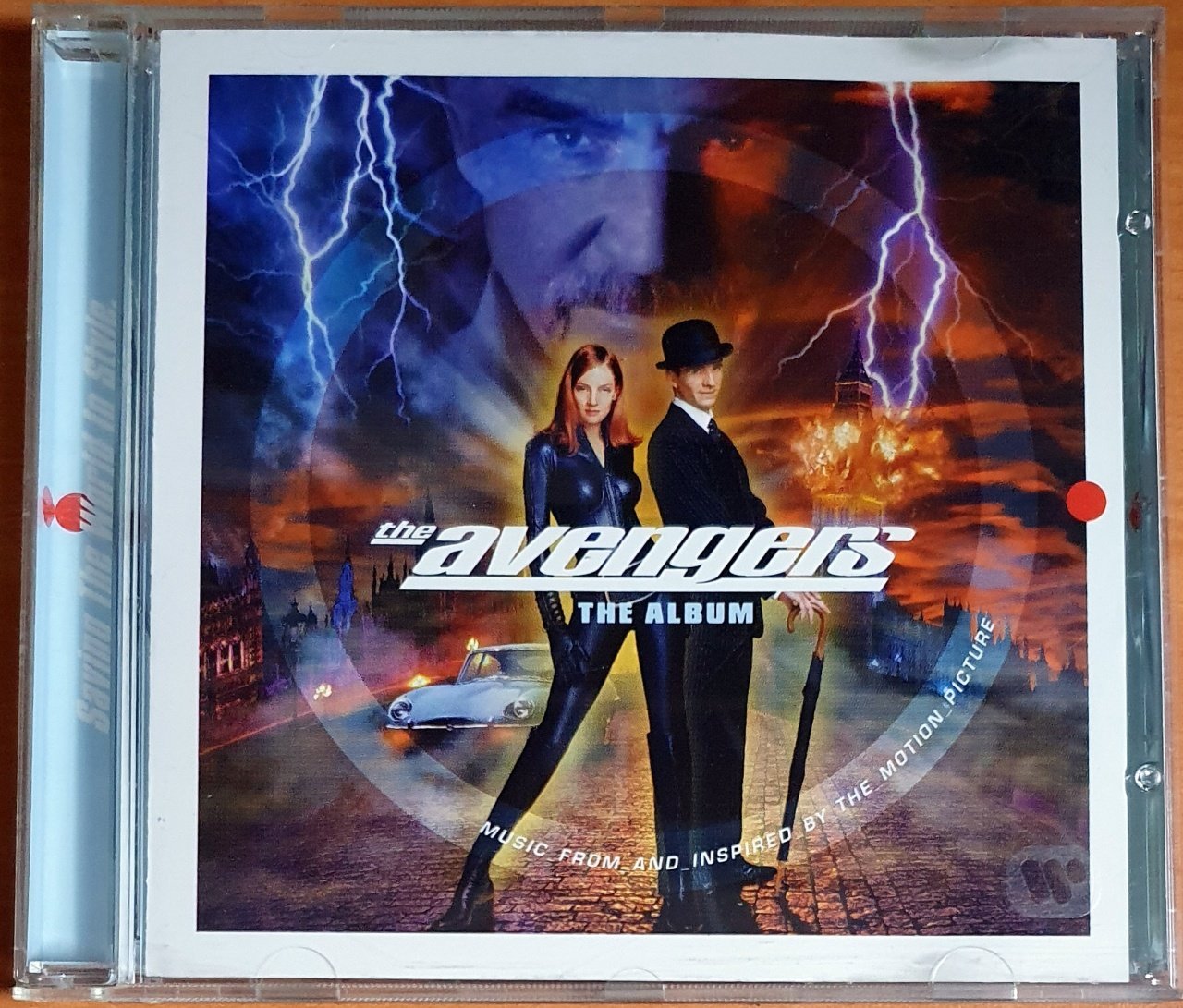 THE AVENGERS SOUNDTRACK / RONI SIZE, BABYBIRD, STEREO MCS, ANNIE LENNOX (1998) - CD 2.EL