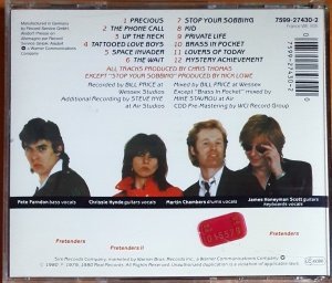 PRETENDERS - PRETENDERS (1980) - CD EAGLE RECORDS 2.EL
