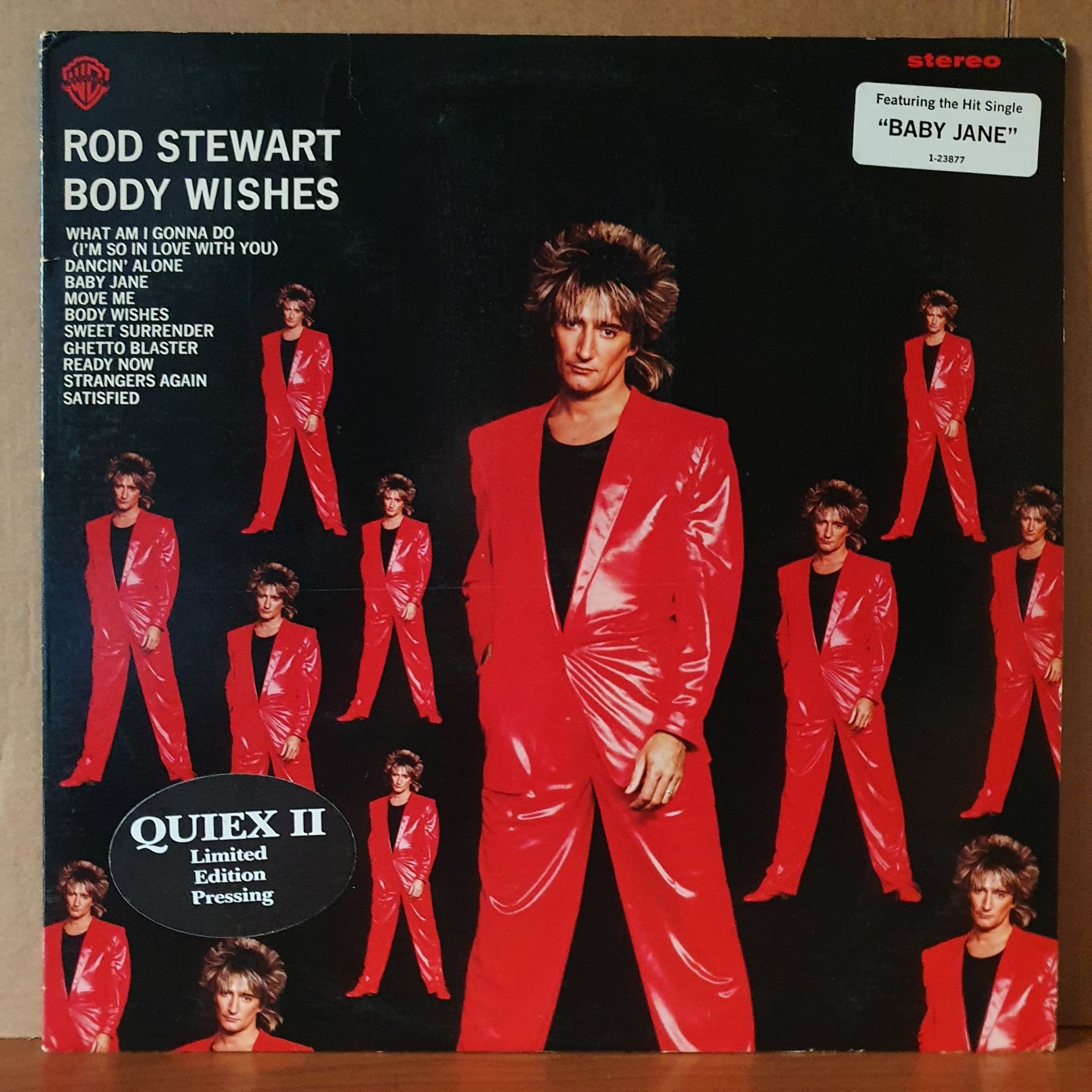 ROD STEWART - BODY WISHES (1983) - LP 2.EL PLAK