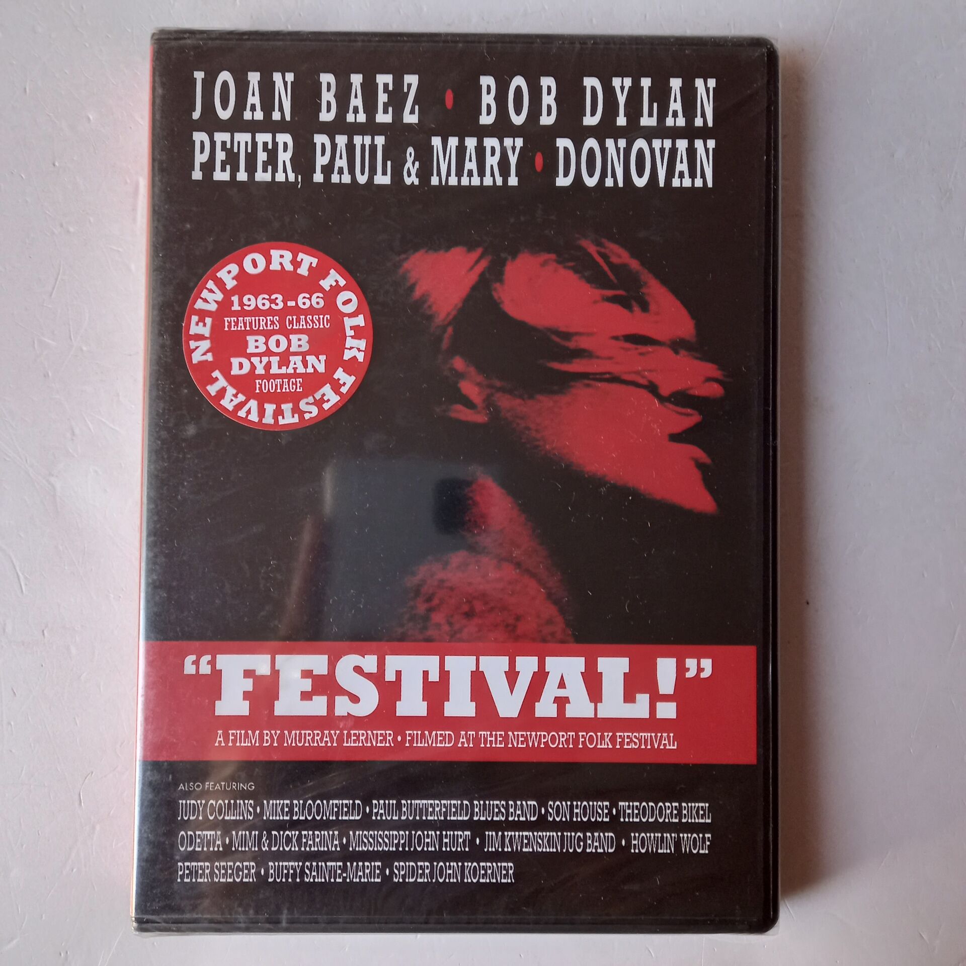 FESTIVAL! / A FILM BY MURRAY LERNER, FILMED AT THE NEWPORT FOLK FESTIVAL (2005) - DVD AMBALAJINDA SIFIR