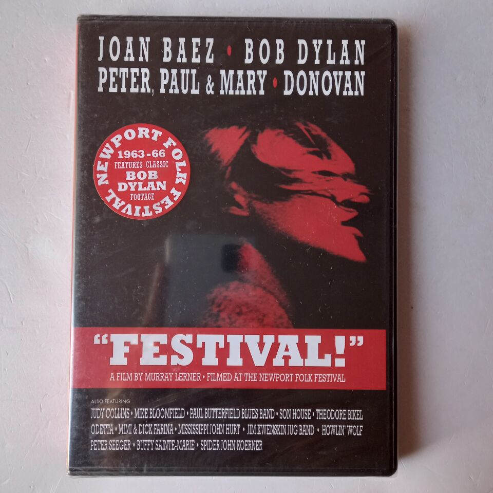 FESTIVAL! / A FILM BY MURRAY LERNER, FILMED AT THE NEWPORT FOLK FESTIVAL (2005) - DVD AMBALAJINDA SIFIR