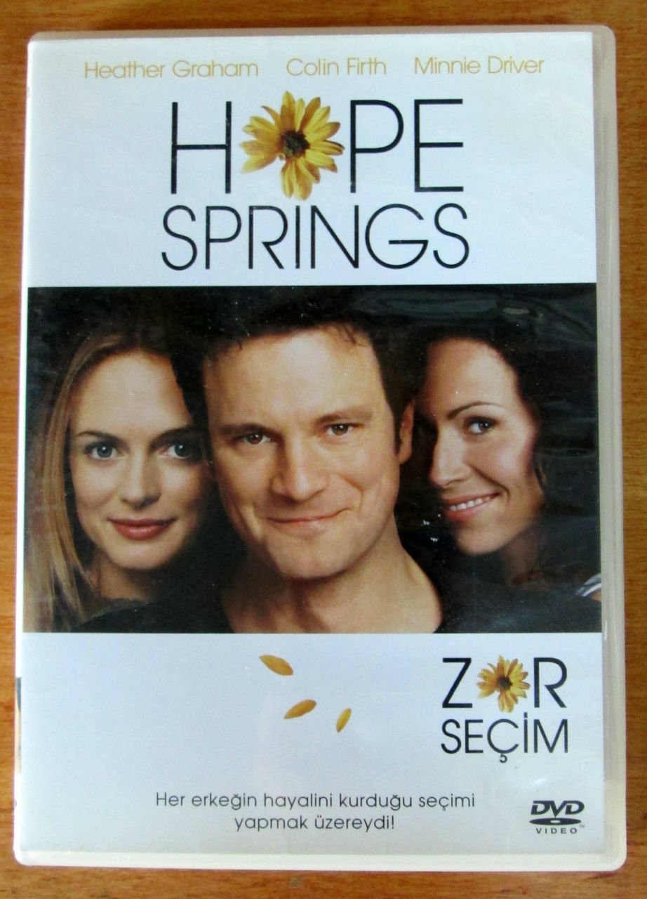 ZOR SEÇİM - HOPE SPRINGS - COLIN FIRTH - HEATER GRAHAM - MINNIE DRIVER - DVD 2.EL