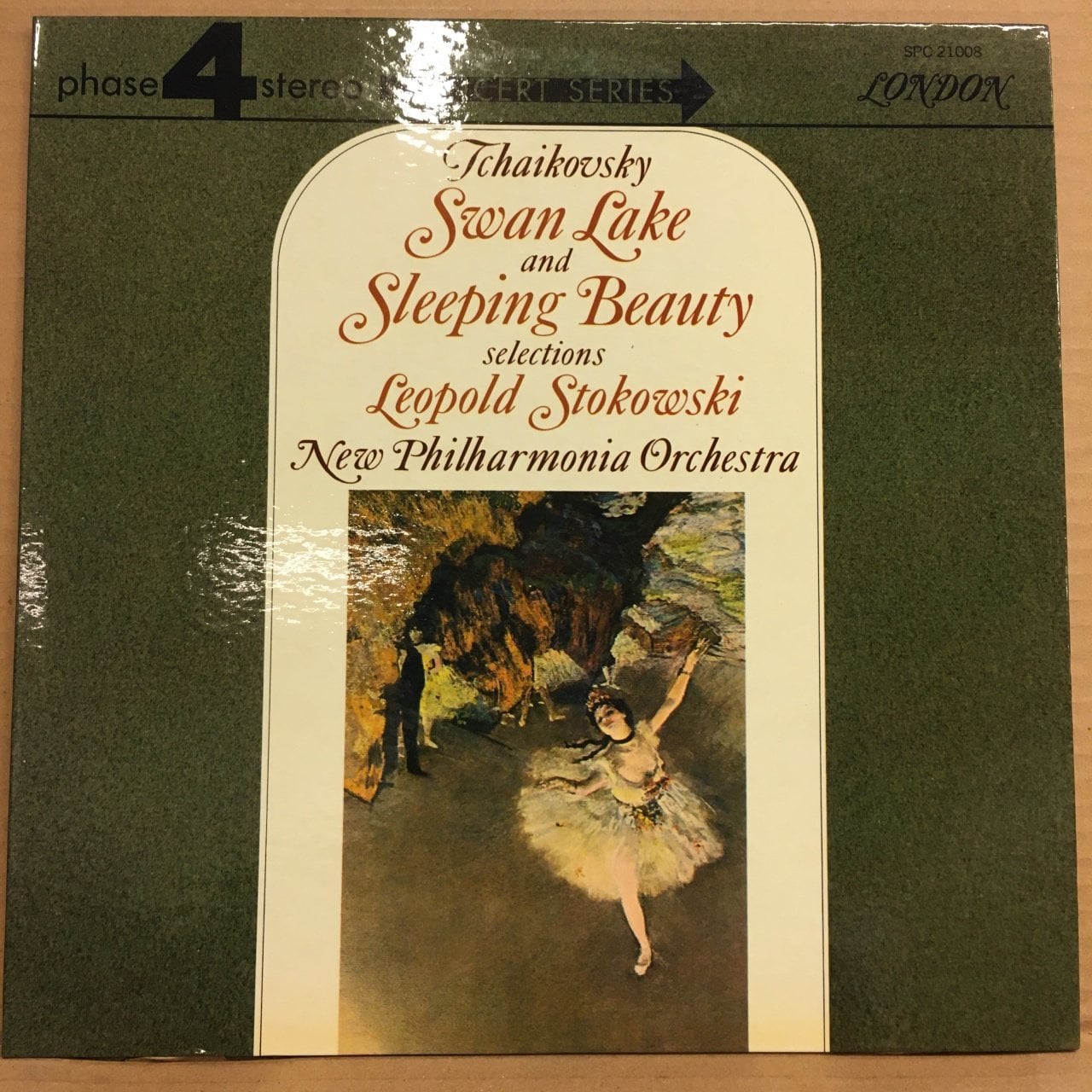 TCHAIKOVSKY - SWAN LAKE & SLEEPING BEAUTY, STOKOWSKI (1965) - LP PHASE 4 STEREO GATEFOLD 2.EL