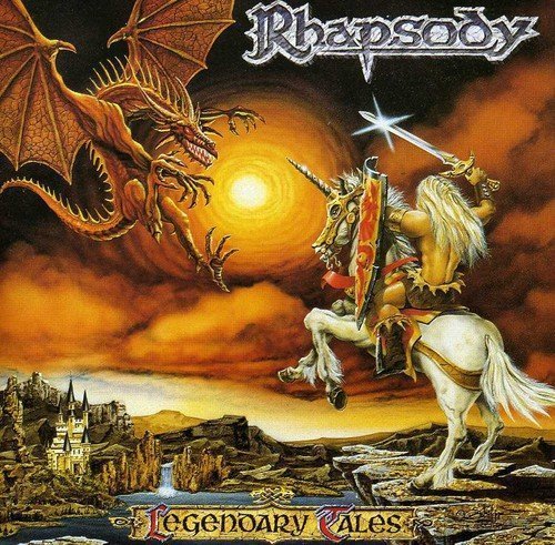 RHAPSODY - LEGENDARY TALES (1997) - CD SYMPHONIC EPIC POWER METAL 2.EL