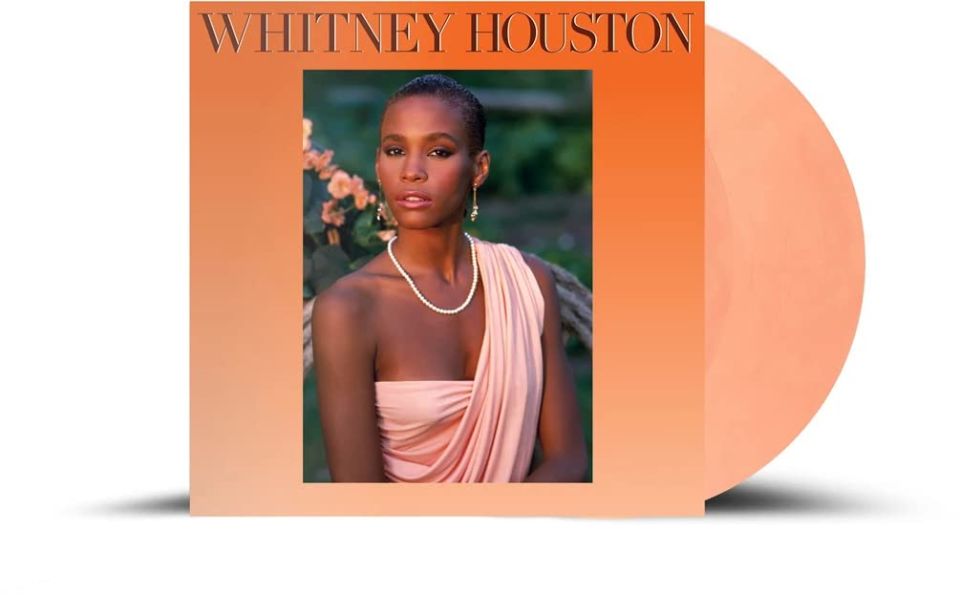 WHITNEY HOUSTON - WHITNEY HOUSTON (1985) - LP 2023 TRANSLUCENT PEACH COLOURED SIFIR PLAK