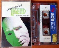 PETER GREEN - LEGEND (1988) ADA CASSETTE MADE IN TURKEY ''USED'' PAPER LABEL