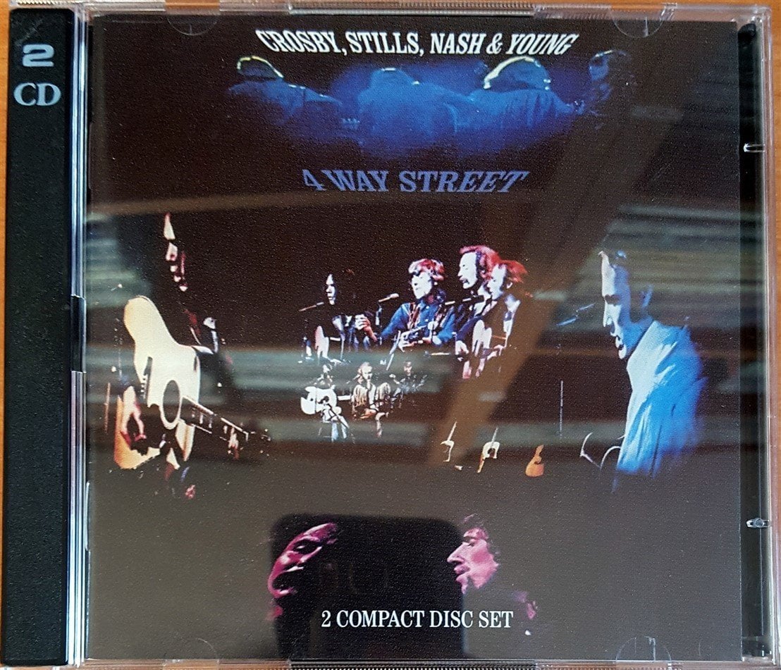 CROSBY, STILLS, NASH & YOUNG - 4 WAY STREET (1971) 1992 ATLANTIC RECORDING 2CD 2.EL