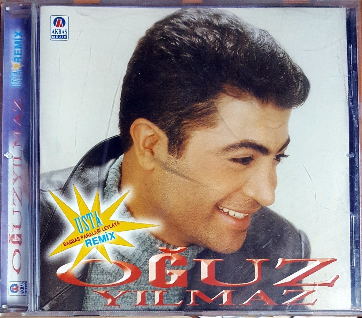 OĞUZ YILMAZ - USTA REMİX / BAS BAS PARALARI LEYLAYA / AKBAŞ MÜZİK CD 2.EL
