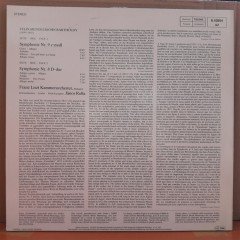 MENDELSSOHN: STREICHERSYMPHONIEN NR. 8 & 9, FRANZ LISZT KAMMERORCHESTER (1983) - PLAK 2.EL