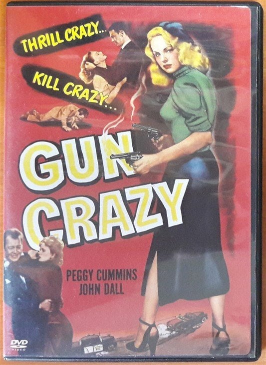 GUN CRAZY - PEGGY CUMMINS - DVD 2.EL 1. BÖLGE TR ALTYAZI YOKTUR