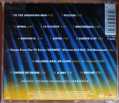 VANGELIS - GREATEST HITS (1991) - CD 2.EL