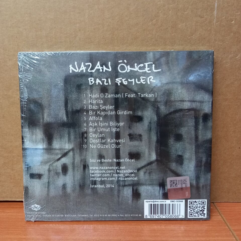 NAZAN ÖNCEL - BAZI ŞEYLER (2014) - CD SIFIR