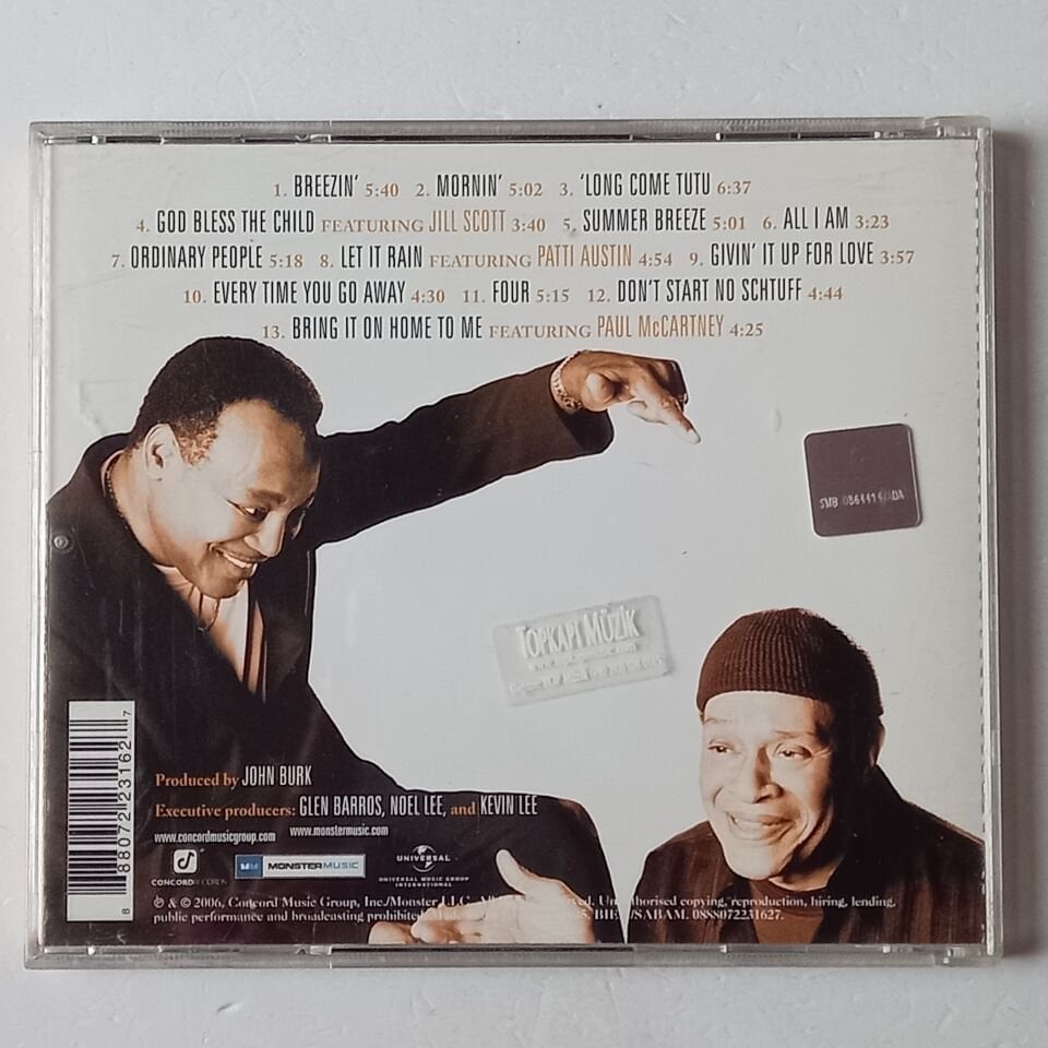 GEORGE BENSON & AL JARREAU – GIVIN' IT UP (2006) - CD 2.EL