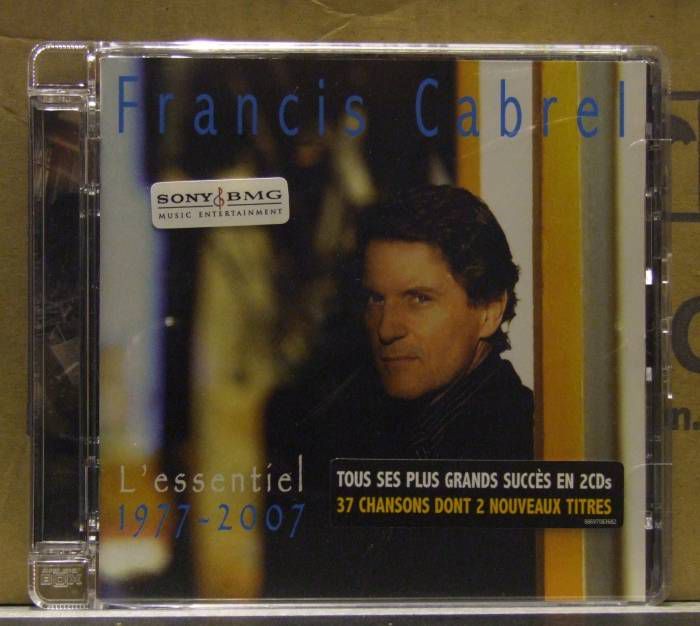 FRANCIS CABREL L'ESSENTIEL 1977-2007   2CD 2.EL