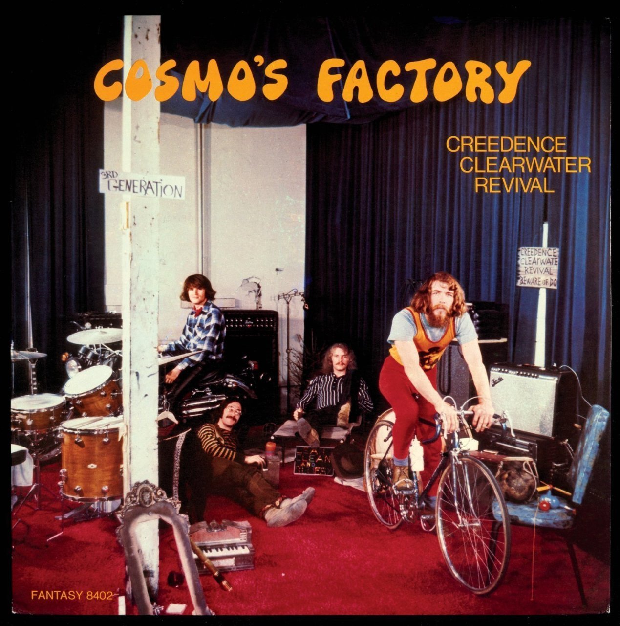 CREEDENCE CLEARWATER REVIVAL - COSMO'S FACTORY (1970) - SIFIR PLAK