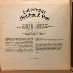 CAT STEVENS - MATTHEW & SON / NEW MASTERS 2.EL 2PLAK