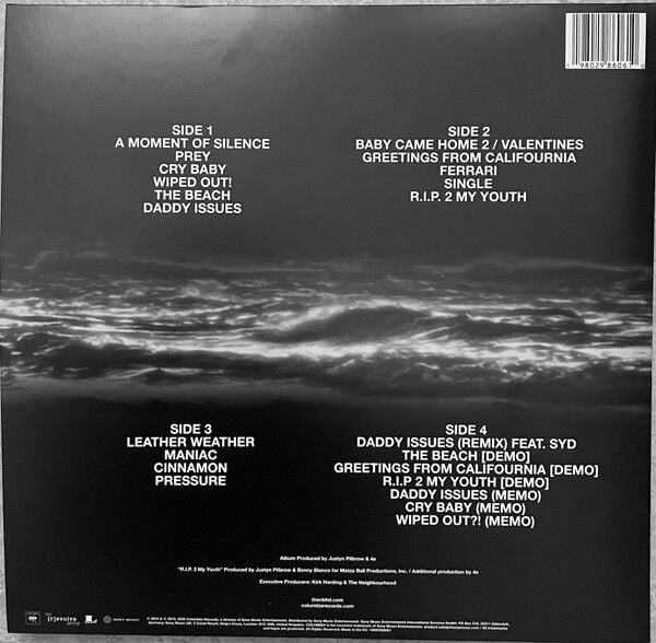 THE NEIGHBOURHOOD - WIPED OUT ! (2015) - 2LP 180GR 10TH ANNIVERSARY 2026 EDITION SIFIR PLAK