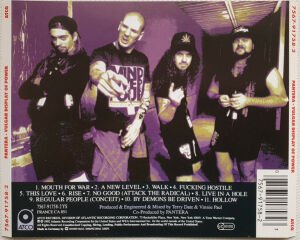 PANTERA - VULGAR DISPLAY OF POWER (1992) CD SIFIR