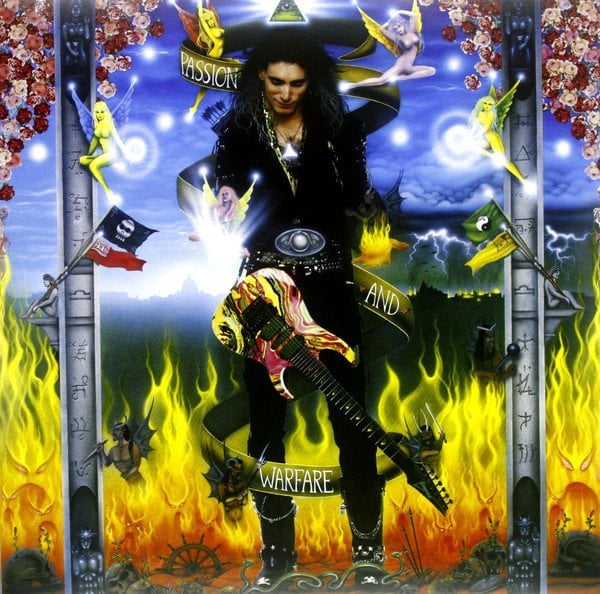 STEVE VAI - PASSION & WARFARE (1990) - LP 180GR 2013 EDITION REISSUE SIFIR PLAK