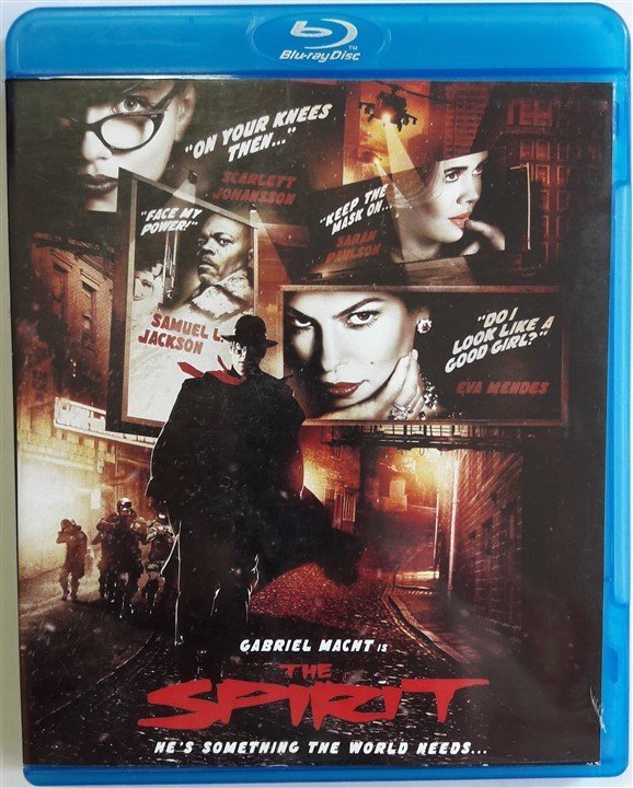 THE SPIRIT - GABRIEL MACHT - EVA MENDEZ - FRANK MILLER - BLU-RAY 2.EL