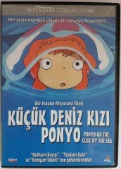 KÜÇÜK DENİZ KIZI PONYO - HAYAO MIYAZAKI - ANİME - DVD 2.EL