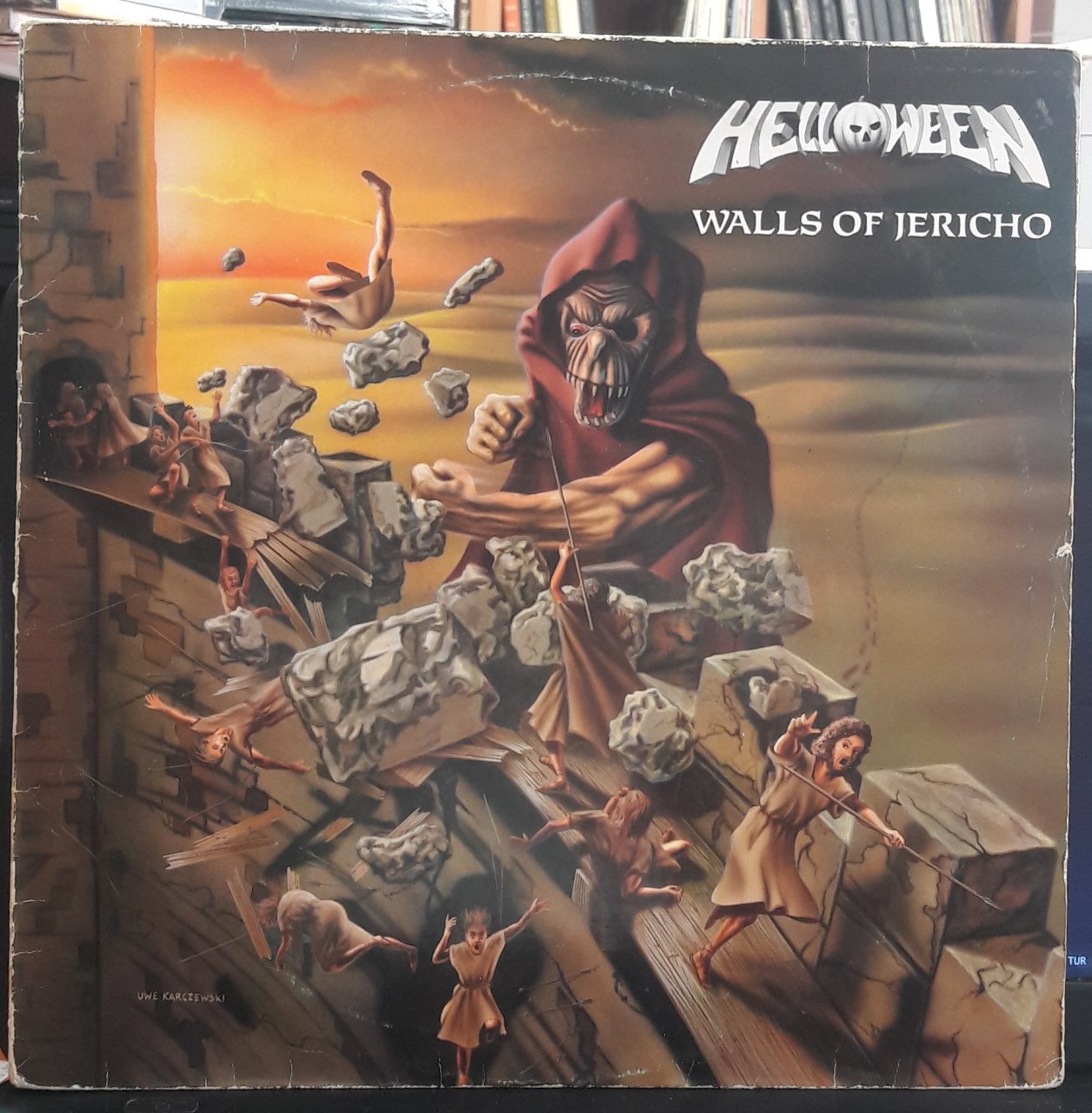 HELLOWEEN - WALLS OF JERICHO (1985) - PLAK 2.EL